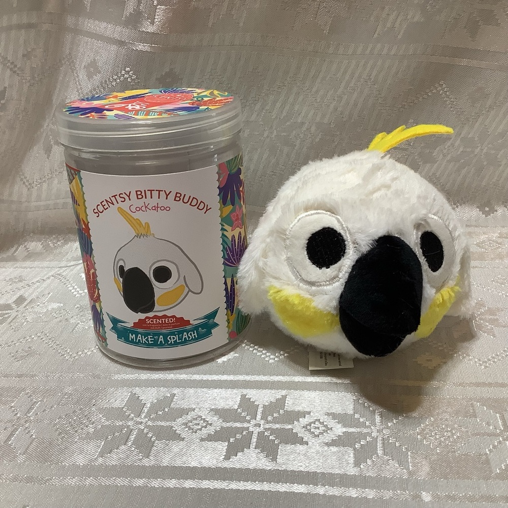 Scentsy Bitty Buddy Cockatoo Collectible